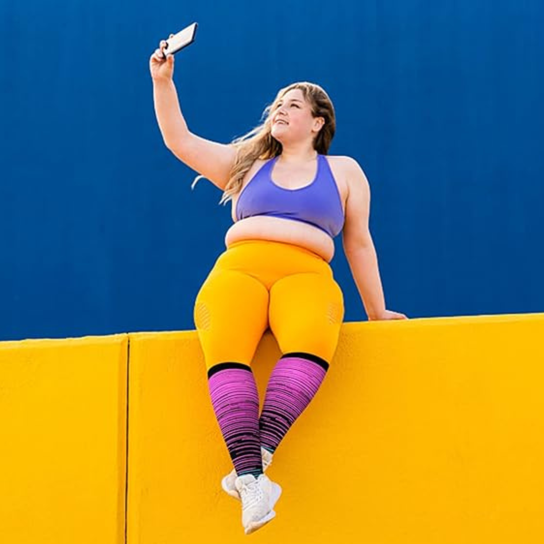 SoftSnugs™ - Plus-Sized Compression Socks