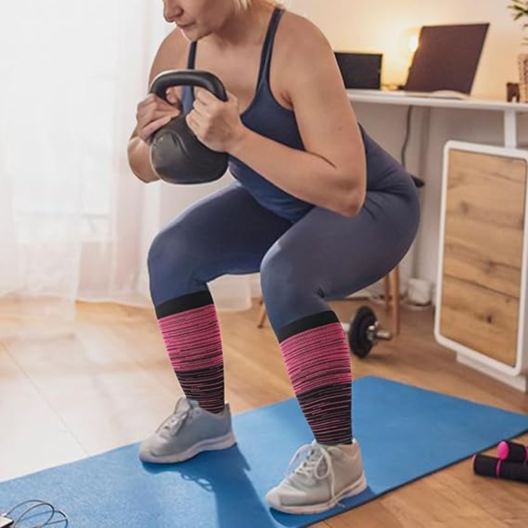 SoftSnugs™ - Plus-Sized Compression Socks