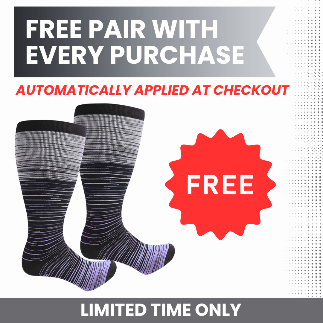 SoftSnugs™ - Plus-Sized Compression Socks
