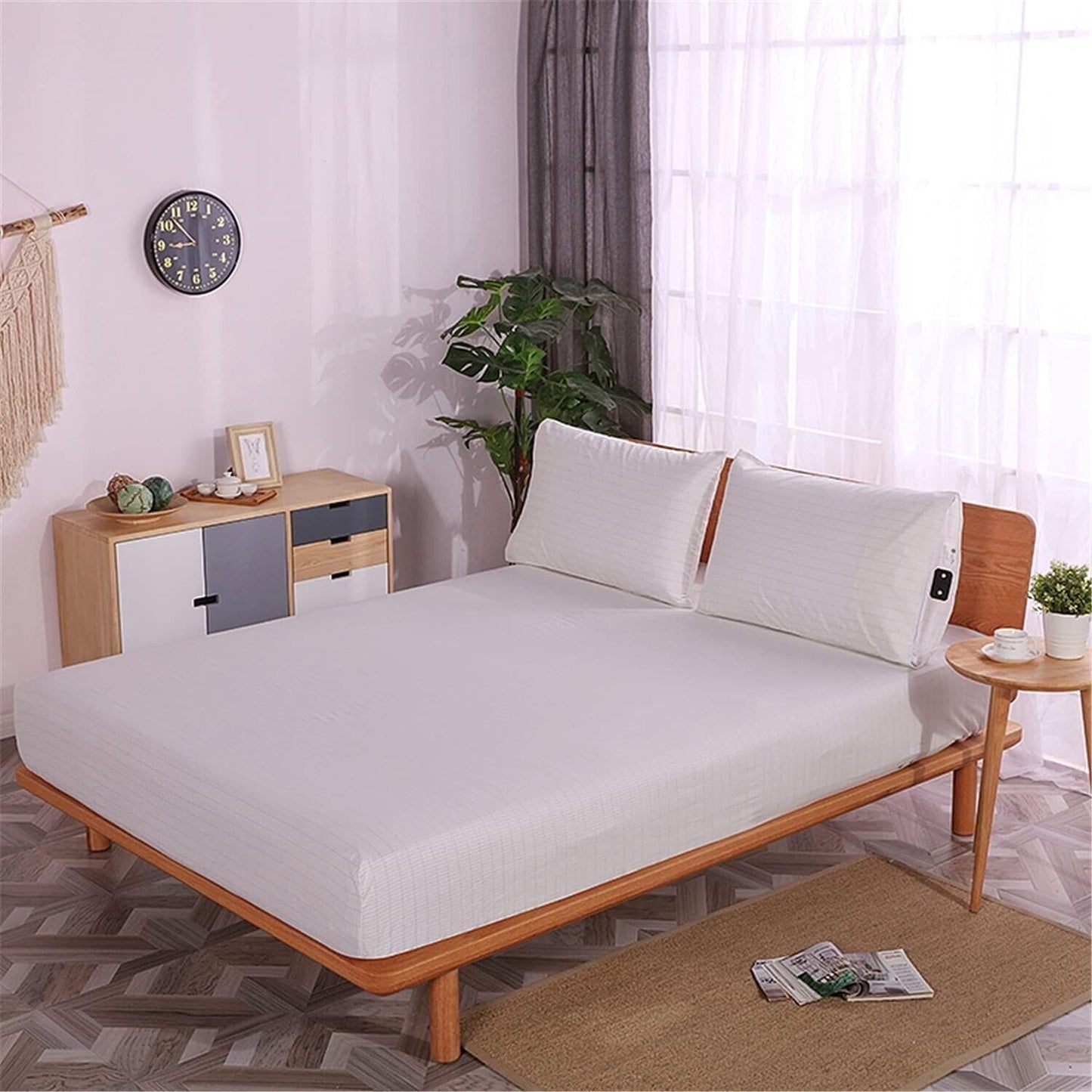 GroundGlow™ - Grounding Fitted Sheet