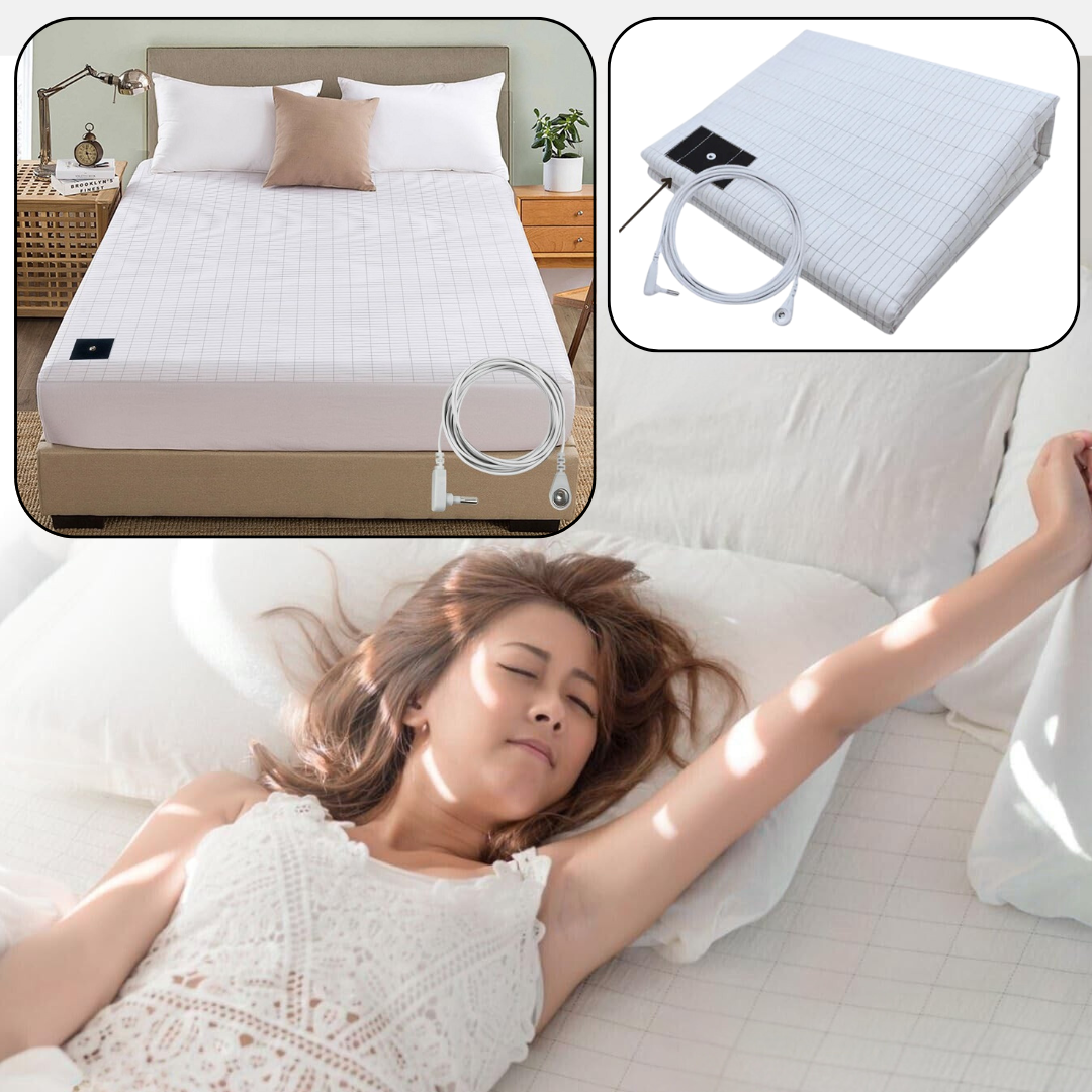 GroundGlow™ - Grounding Fitted Sheet