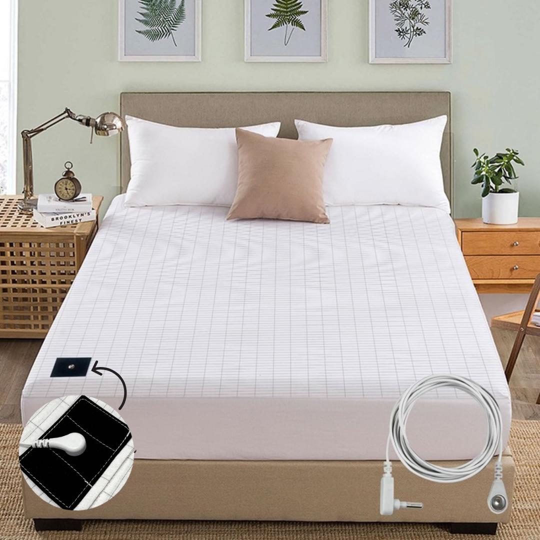 GroundGlow™ - Grounding Fitted Sheet