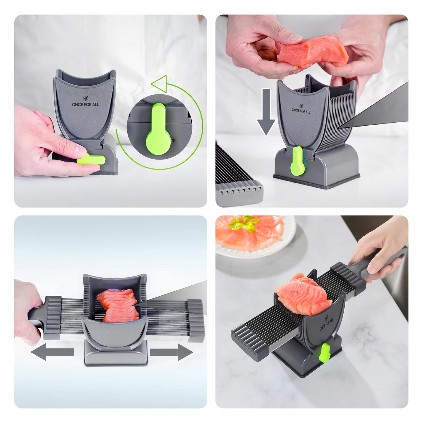 SwiftSlice Pro™ - Compact Meat Slicer
