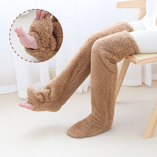 FuzzySnugs™ Winter Leg Socks