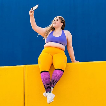 SoftSnugs™ - Plus-Sized Compression Socks
