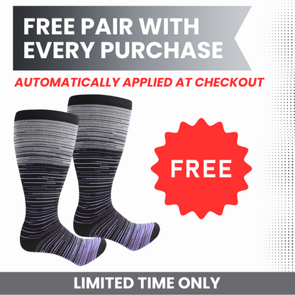 SoftSnugs™ - Plus-Sized Compression Socks