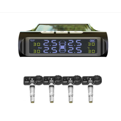 Solar Wireless Tire Pressure Monitor TPMS Tire Pressure Monitoring System