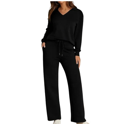 Women's Fall Transition 2-Piece Set - Breathable & Wrinkle Resistant Sweatsuits Sets