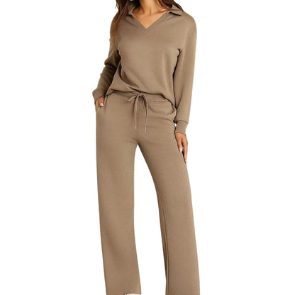 Women's Fall Transition 2-Piece Set - Breathable & Wrinkle Resistant Sweatsuits Sets