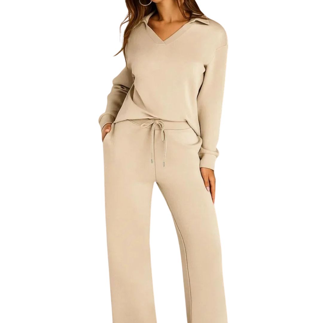 Women's Fall Transition 2-Piece Set - Breathable & Wrinkle Resistant Sweatsuits Sets